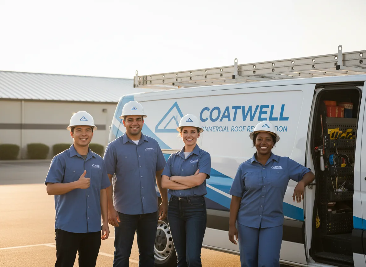 Commercial roof coating company in San Benito, TX